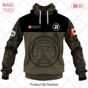 Personalized CFL Ottawa Redblacks Camo V2 Style Hoodie, T-Shirt, Zip Hoodie, Sweatshirt