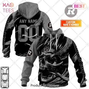 Personalized CFL Ottawa Redblacks Metal Skull Hoodie, T-Shirt, Zip Hoodie, Sweatshirt