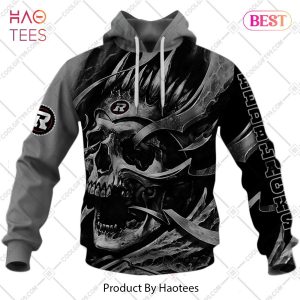 Personalized CFL Ottawa Redblacks Metal Skull Hoodie, T-Shirt, Zip Hoodie, Sweatshirt