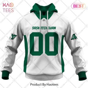 Personalized CFL Saskatchewan Roughriders Away Jersey Style Hoodie, T-Shirt, Zip Hoodie, Sweatshirt