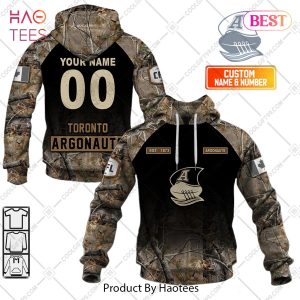 Personalized CFL Toronto Argonauts Huting Camouflage Style Hoodie, T-Shirt, Zip Hoodie, Sweatshirt