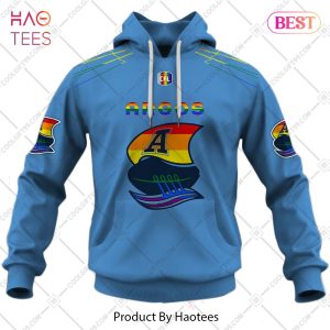 Personalized CFL Toronto Argonauts Rainbow Logo Jersey Style Hoodie, T-Shirt, Zip Hoodie, Sweatshirt