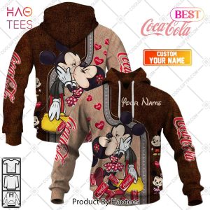 Personalized Coca Cola Mickey And Minnie Design Hoodie, T-Shirt, Zip Hoodie, Sweatshirt