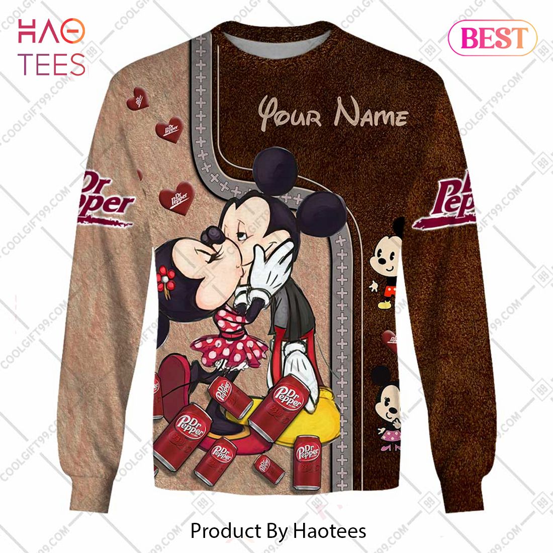 Personalized Dr. Pepper Mickey And Minnie Design Hoodie, T-Shirt, Zip Hoodie, Sweatshirt Personalized Dr. Pepper Mickey And Minnie Design Hoodie, T-Shirt, Zip Hoodie, Sweatshirt