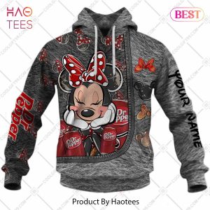 Personalized Dr. Pepper Minnie Mouse Design Hoodie, T-Shirt, Zip Hoodie, Sweatshirt