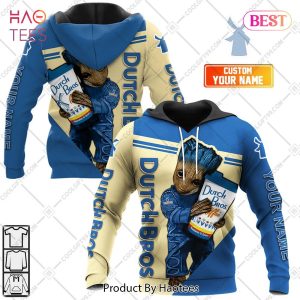 Personalized Dutch Bros Groot Hoodie, T-Shirt, Zip Hoodie, Sweatshirt