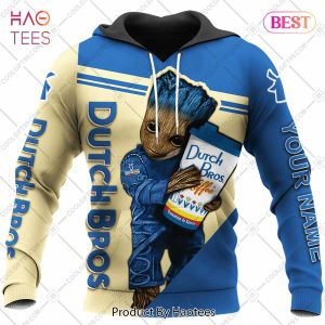 Personalized Dutch Bros Groot Hoodie, T-Shirt, Zip Hoodie, Sweatshirt