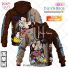 Personalized Dutch Bros Minnie Mouse Design Hoodie, T-Shirt, Zip Hoodie, Sweatshirt