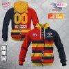 Personalized Guernsey Mix V2 AFL Brisbane Lions Hoodie, T-Shirt, Zip Hoodie, Sweatshirt