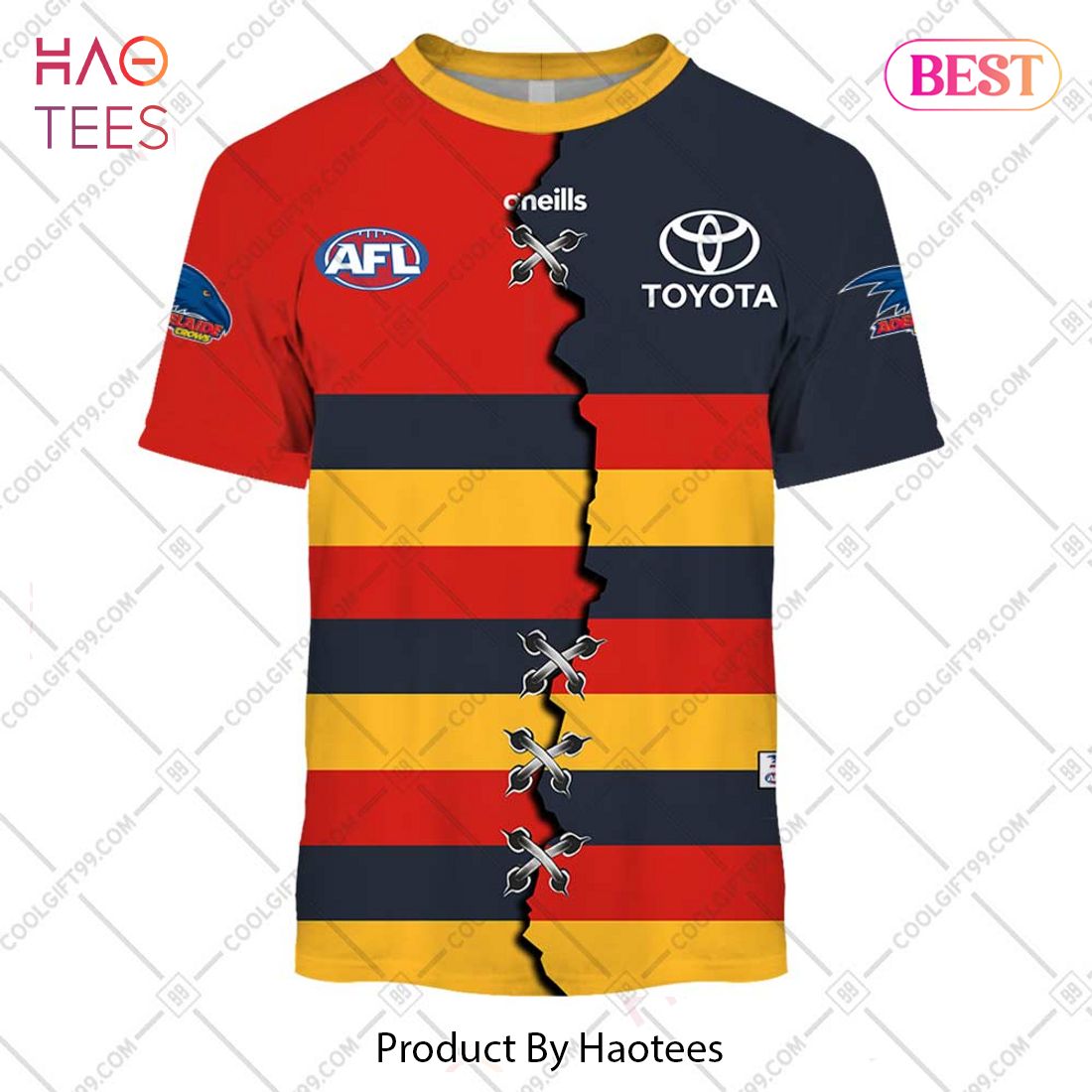 Personalized Guernsey Mix V2 AFL Adelaide Crows Hoodie, T-Shirt, Zip Hoodie, Sweatshirt Personalized Guernsey Mix V2 AFL Adelaide Crows Hoodie, T-Shirt, Zip Hoodie, Sweatshirt