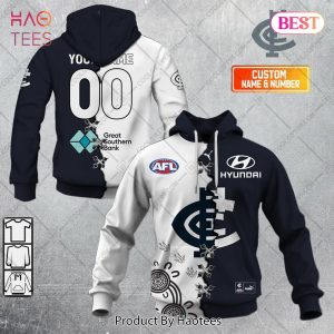 Personalized Guernsey Mix V2 AFL Carlton Blues Hoodie, T-Shirt, Zip Hoodie, Sweatshirt