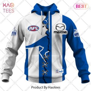Personalized Guernsey Mix V2 AFL North Melbourne Kangaroos Hoodie, T-Shirt, Zip Hoodie, Sweatshirt