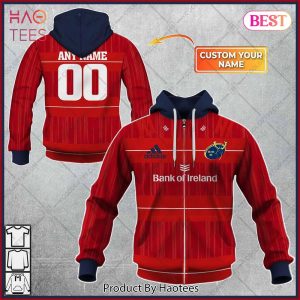 Personalized IRFU Munster Rugby 2023 HOME Jersey Style Hoodie, T-Shirt, Zip Hoodie, Sweatshirt