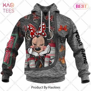 Personalized Krispy Kreme Minnie Mouse Design Hoodie, T-Shirt, Zip Hoodie, Sweatshirt