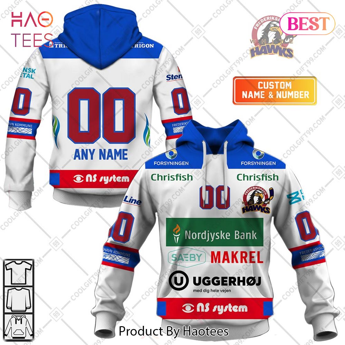 Personalized Metal Ligaen Frederikshavn White Hawks Home Jersey 2324 Style Hoodie, T-Shirt, Zip Hoodie, Sweatshirt Personalized Metal Ligaen Frederikshavn White Hawks Home Jersey 2324 Style Hoodie, T-Shirt, Zip Hoodie, Sweatshirt