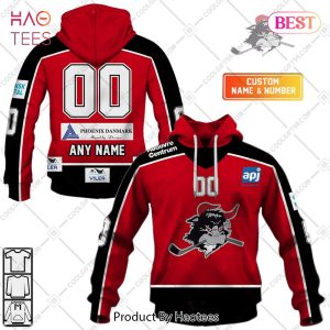 Personalized Metal Ligaen Rodovre Mighty Bulls Home Jersey 2324 Style Hoodie, T-Shirt, Zip Hoodie, Sweatshirt
