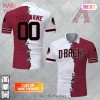 Personalized Lyon LOU Rugby Rose Dragons Design Polo Shirt