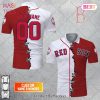 Personalized MLB Chicago Cubs Mix Jersey Style Polo Shirt
