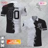 Personalized MLB Chicago Cubs Mix Jersey Style Polo Shirt