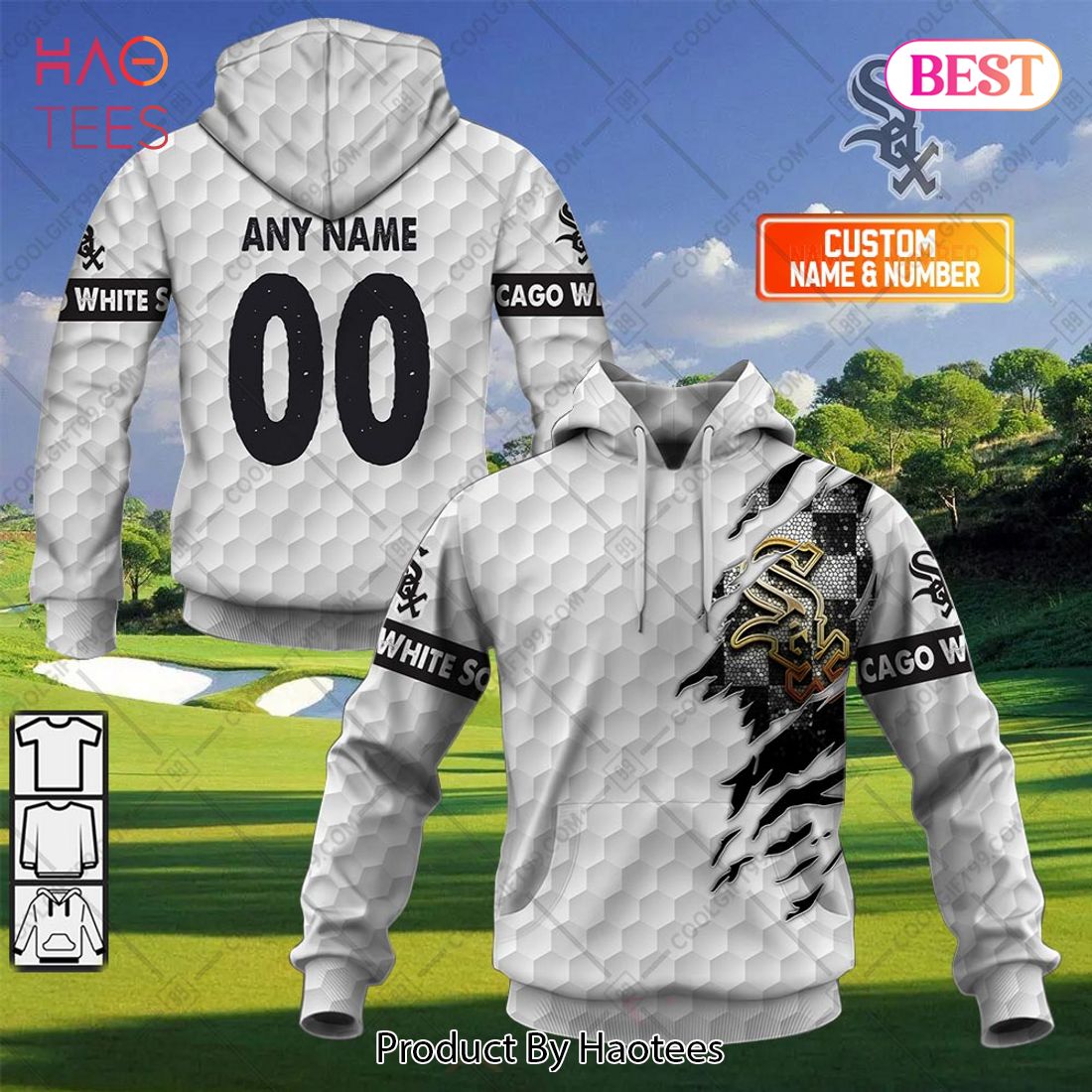 Personalized MLB Chicago White X Golf Hoodie, T-Shirt, Zip Hoodie, Sweatshirt