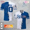 Personalized MLB Cincinnati Reds Mix Jersey Style Polo Shirt
