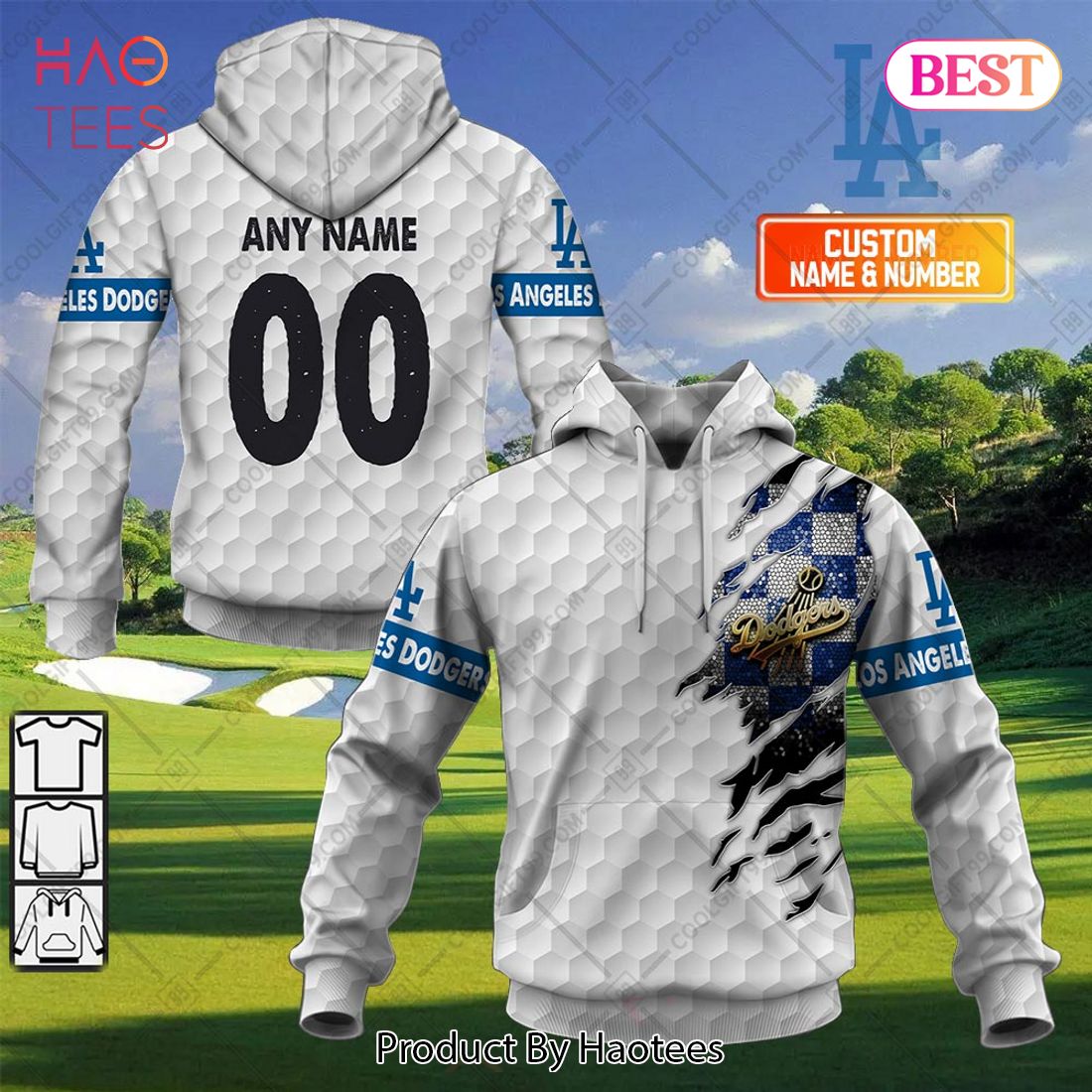 Personalized MLB Los Angeles Dodgers X Golf Hoodie, T-Shirt, Zip Hoodie, Sweatshirt