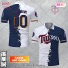 Personalized MLB Minnesota Twins Mix Jersey Style Polo Shirt