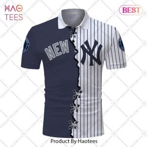 Personalized MLB New York Yankees Mix Jersey Style Polo Shirt