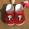 Personalized NHL Philadelphia Flyers Broken Wall Crocs