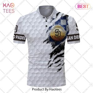 Personalized MLB San Diego Padres Mix Golf Style Polo Shirt