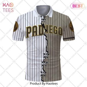 Personalized MLB San Diego Padres Mix Jersey Style Polo Shirt