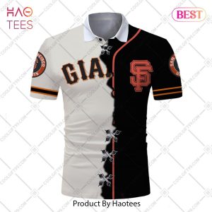 Personalized MLB San Francisco Giants Mix Jersey Style Polo Shirt