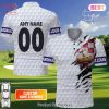 Personalized MLB Seattle Mariners Mix Jersey Style Polo Shirt