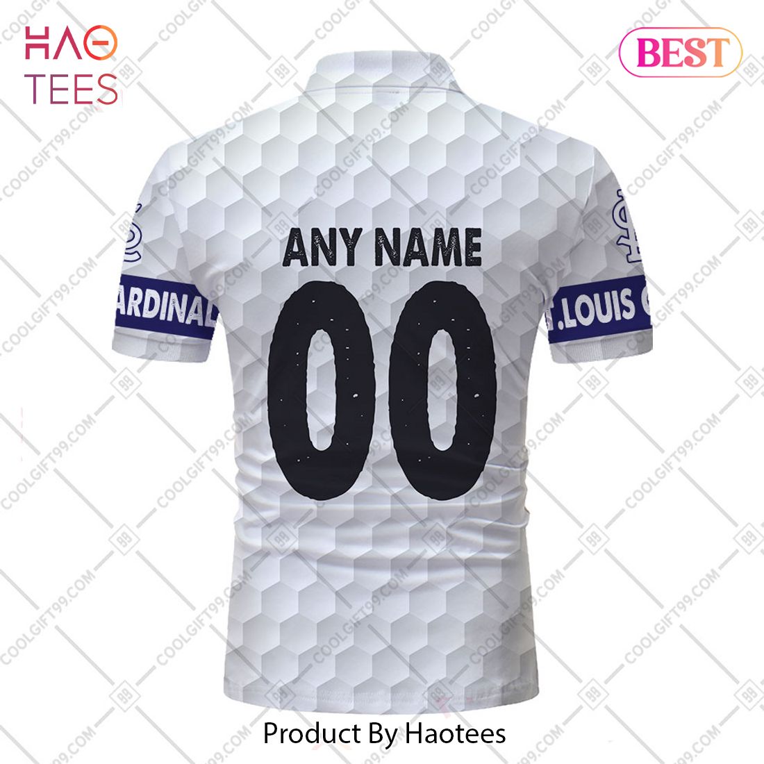 Personalized MLB St. Louis Cardinals Mix Golf Style Polo Shirt Personalized MLB St. Louis Cardinals Mix Golf Style Polo Shirt