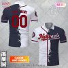 Personalized MLB Washington Nationals Mix Jersey Style Polo Shirt
