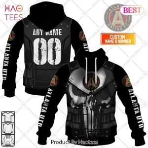 Personalized MLS Atlanta United Punisher Design Hoodie, T-Shirt, Zip Hoodie, Sweatshirt