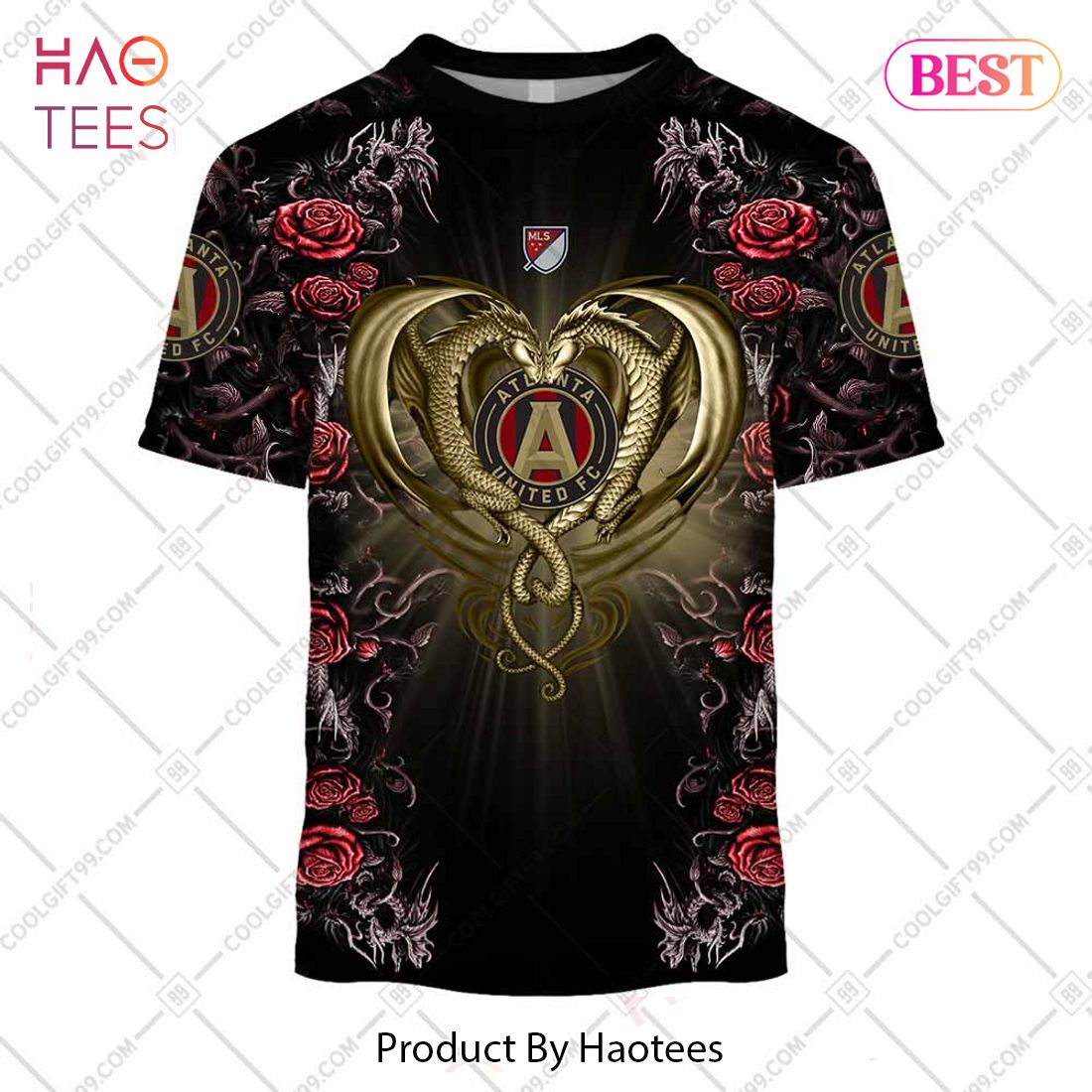 Personalized MLS Atlanta United Roses Dragon Couple Hoodie, T-Shirt, Zip Hoodie, Sweatshirt Personalized MLS Atlanta United Roses Dragon Couple Hoodie, T-Shirt, Zip Hoodie, Sweatshirt