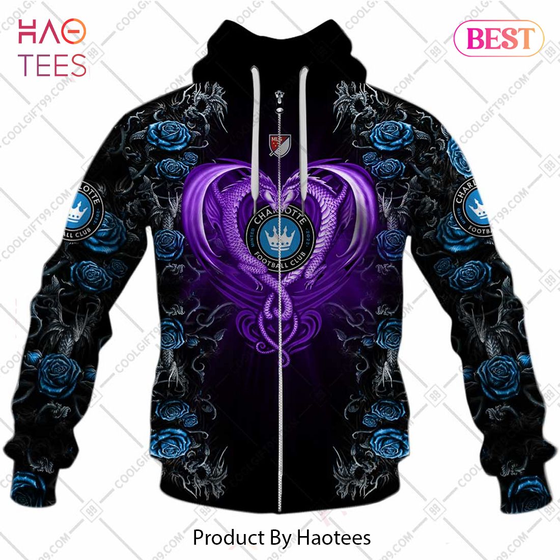 Personalized MLS Charlotte FC Roses Dragon Couple Hoodie, T-Shirt, Zip Hoodie, Sweatshirt Personalized MLS Charlotte FC Roses Dragon Couple Hoodie, T-Shirt, Zip Hoodie, Sweatshirt