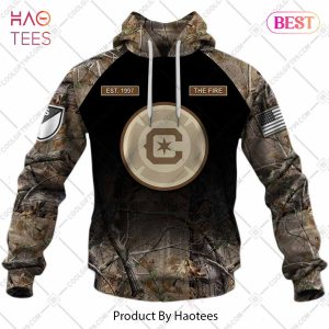 Personalized MLS Chicago Fire FC Camouflage Hoodie, T-Shirt, Zip Hoodie, Sweatshirt