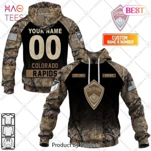 Personalized MLS Colorado Rapids Camouflage Hoodie, T-Shirt, Zip Hoodie, Sweatshirt