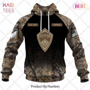 Personalized MLS Colorado Rapids Camouflage Hoodie, T-Shirt, Zip Hoodie, Sweatshirt