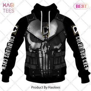 Personalized MLS Columbus Crew Punisher Design Hoodie, T-Shirt, Zip Hoodie, Sweatshirt