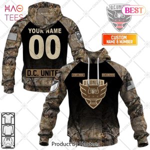 Personalized MLS D.C. United Camouflage Hoodie, T-Shirt, Zip Hoodie, Sweatshirt