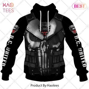 Personalized MLS D.C. United Punisher Design Hoodie, T-Shirt, Zip Hoodie, Sweatshirt