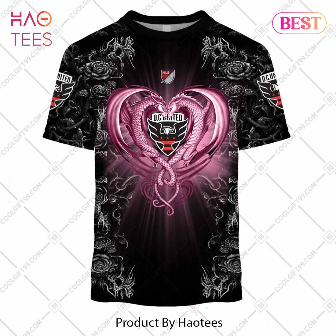 Personalized MLS D.C. United Roses Dragon Couple Hoodie, T-Shirt, Zip Hoodie, Sweatshirt Personalized MLS D.C. United Roses Dragon Couple Hoodie, T-Shirt, Zip Hoodie, Sweatshirt