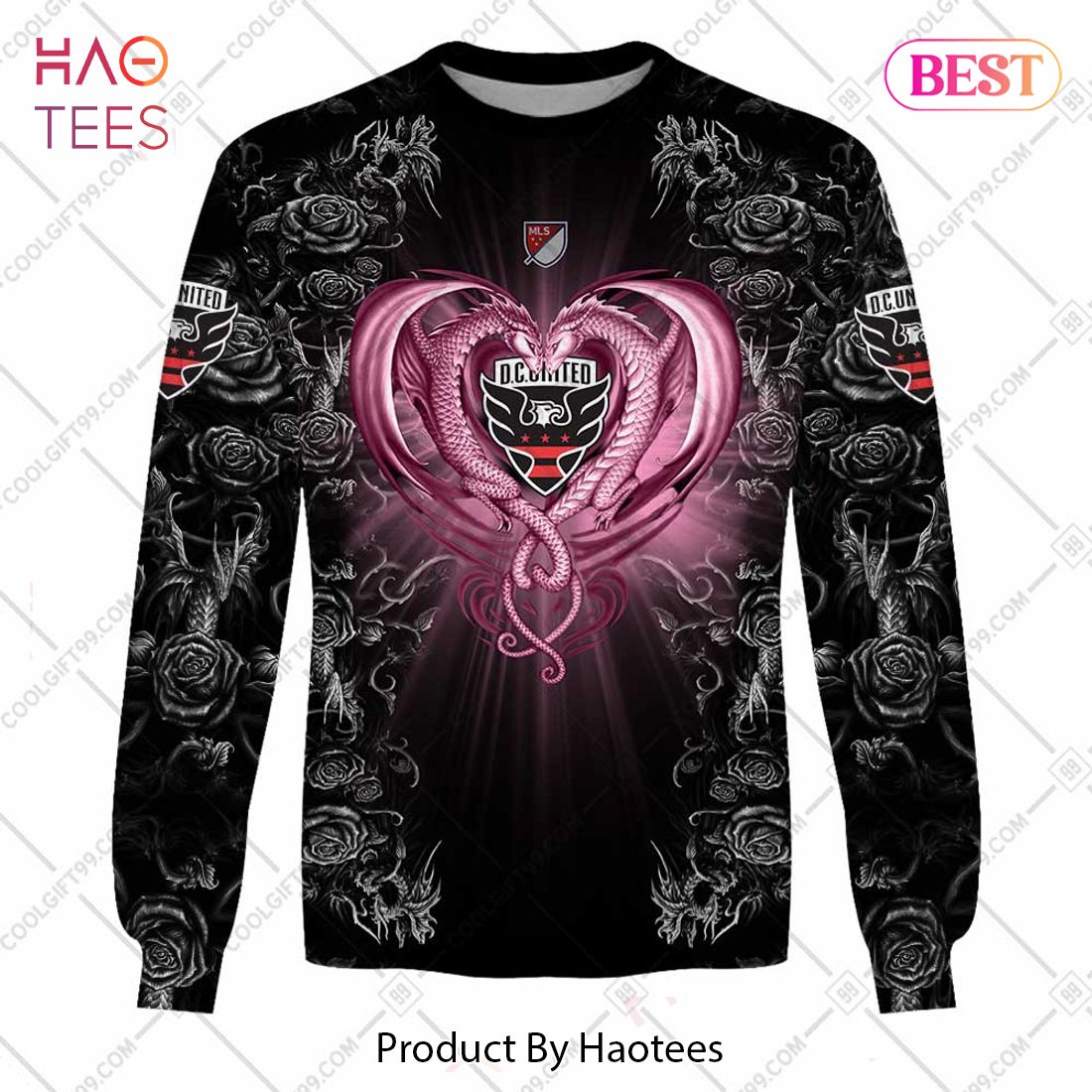Personalized MLS D.C. United Roses Dragon Couple Hoodie, T-Shirt, Zip Hoodie, Sweatshirt Personalized MLS D.C. United Roses Dragon Couple Hoodie, T-Shirt, Zip Hoodie, Sweatshirt