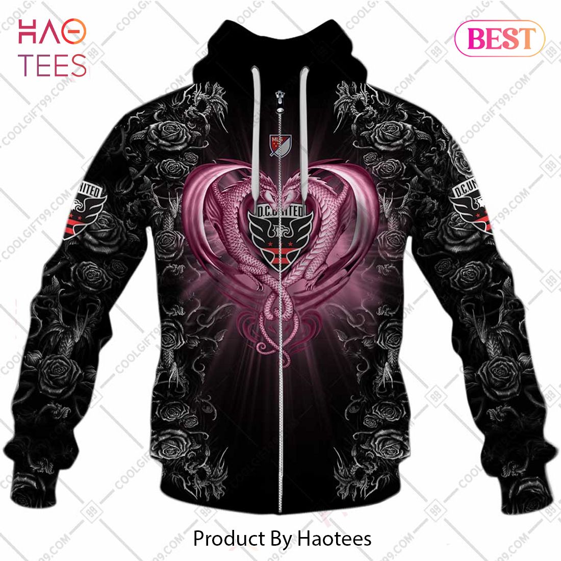Personalized MLS D.C. United Roses Dragon Couple Hoodie, T-Shirt, Zip Hoodie, Sweatshirt Personalized MLS D.C. United Roses Dragon Couple Hoodie, T-Shirt, Zip Hoodie, Sweatshirt