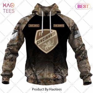 Personalized MLS FC Cincinnati Camouflage Hoodie, T-Shirt, Zip Hoodie, Sweatshirt