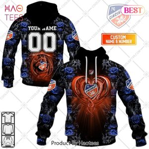 Personalized MLS FC Cincinnati Roses Dragon Couple Hoodie, T-Shirt, Zip Hoodie, Sweatshirt