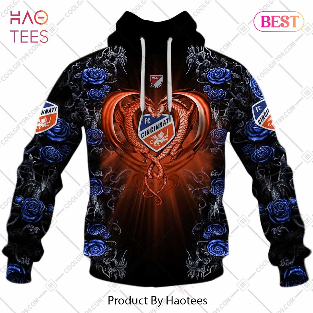 Personalized MLS FC Cincinnati Roses Dragon Couple Hoodie, T-Shirt, Zip Hoodie, Sweatshirt Personalized MLS FC Cincinnati Roses Dragon Couple Hoodie, T-Shirt, Zip Hoodie, Sweatshirt